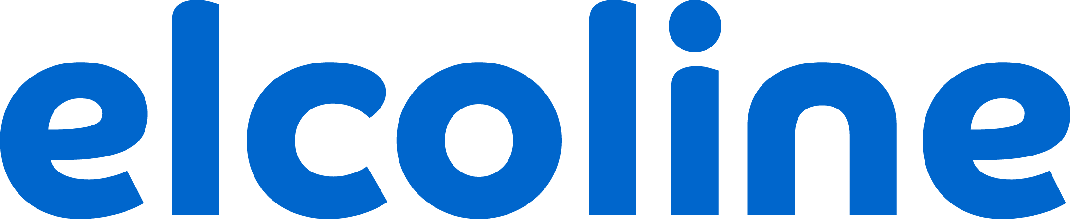 Elcoline sininen logo